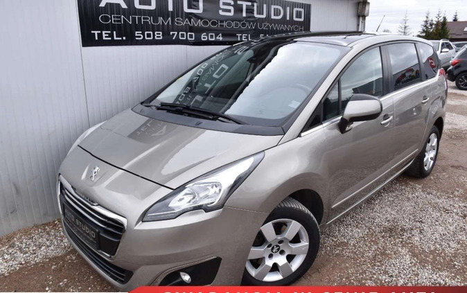 Peugeot 5008 cena 33950 przebieg: 266000, rok produkcji 2014 z Barwice małe 742